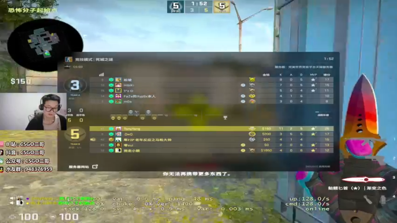 【2022-01-01 21点场】CSGO2ge：【二哥】大大的准心 小小的我
