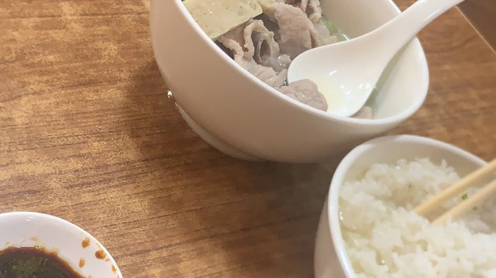 猪杂汤饭