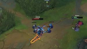 与峡谷先锋连手2v4！