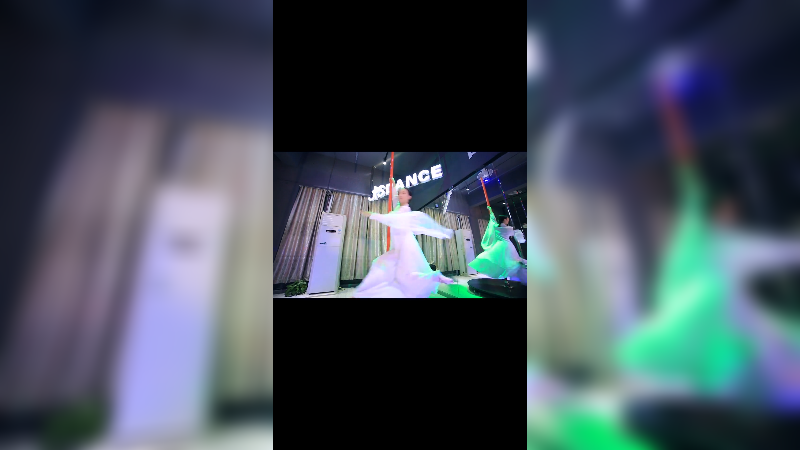 我在斗鱼看沫沫同学丶直播舞蹈