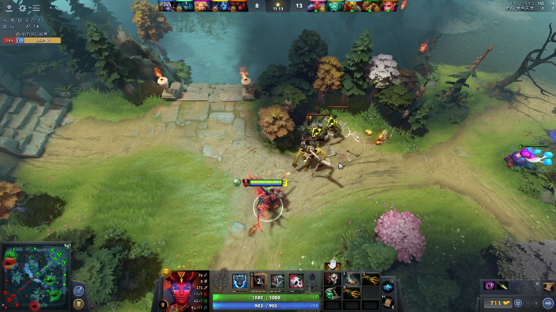 我在斗鱼看龚建ZSMJ直播DOTA2