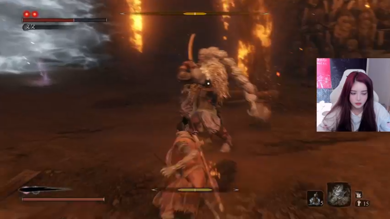 【2022-01-07 18点场】野生小师妹：《只狼》郎中吕布，专杀义父