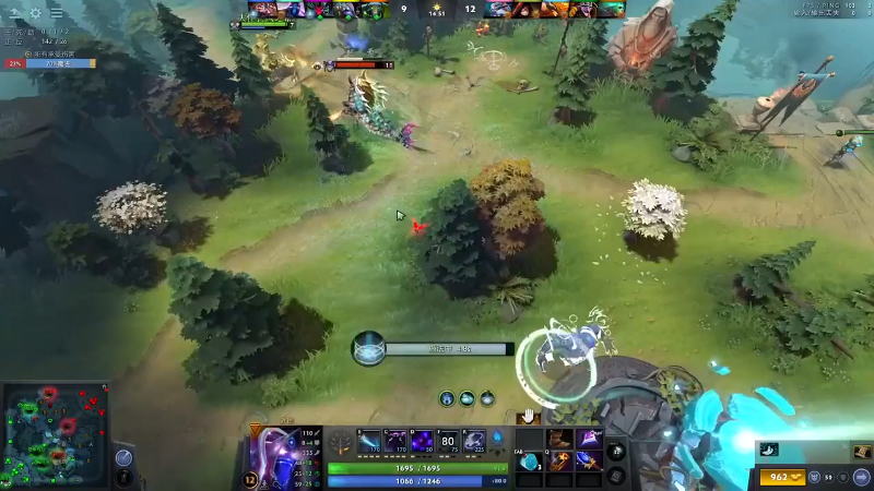我在斗鱼看龚建ZSMJ直播DOTA2