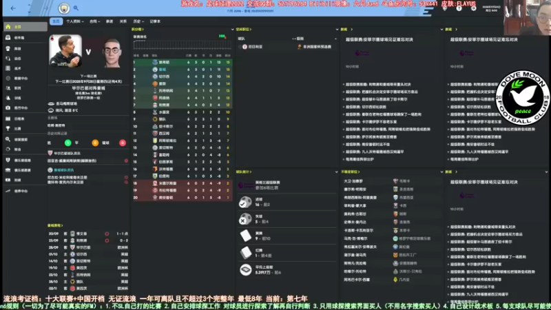 【2022-01-07 09点场】六月Jun6：六月：流浪第八年曼城 孔蒂3-5-2