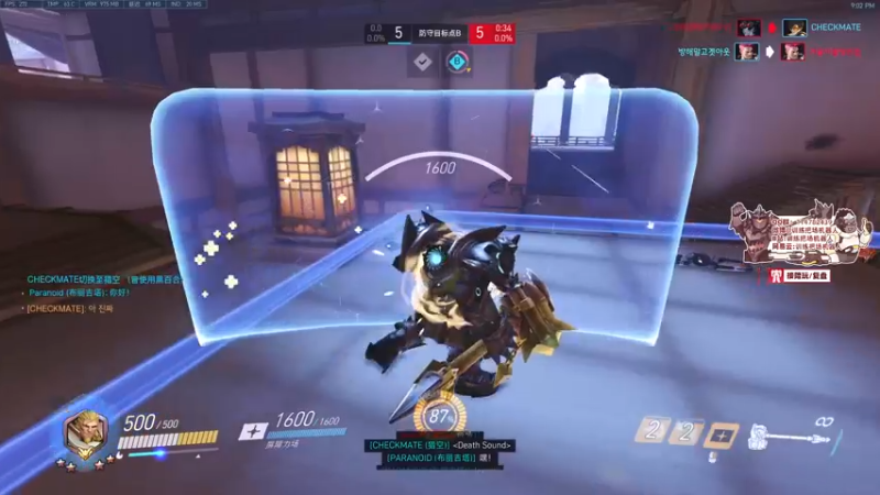 【2022-01-07 21点场】训练把场机器人：机器人：大锤加强了，大招200伤害