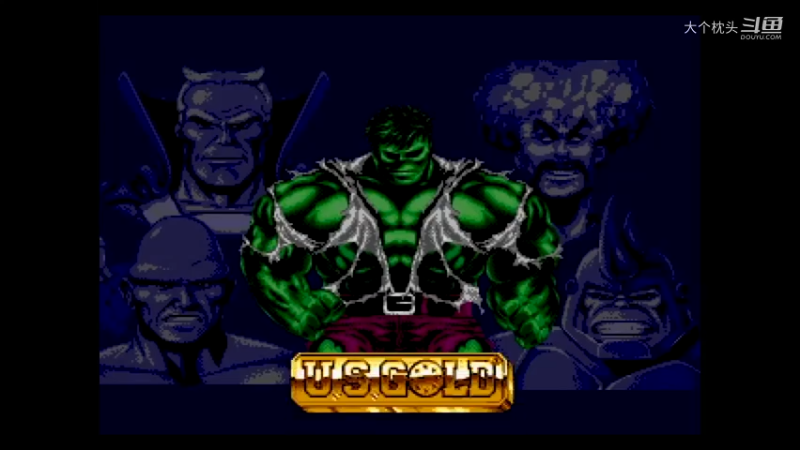 【MD游戏回顾】无敌浩克 通关视频 The Incredible Hulk