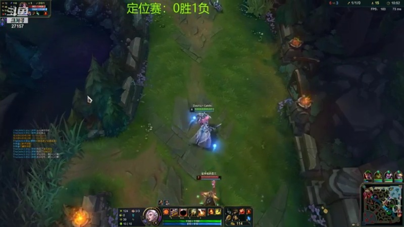【2022-01-07 19点场】27157丶Calvin：电一135万熟练度雷欧娜绝活哥