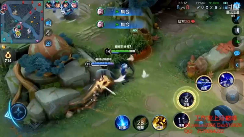 王者荣耀枷锁巅峰赛精彩操作（13）