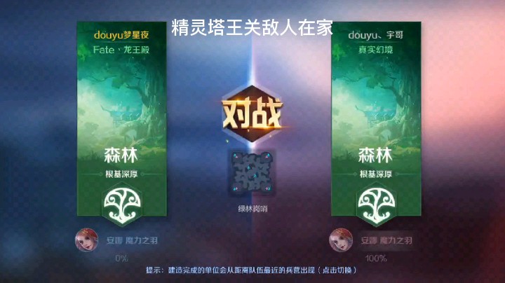 新手1v1,2v2猛上分套路，精灵塔王