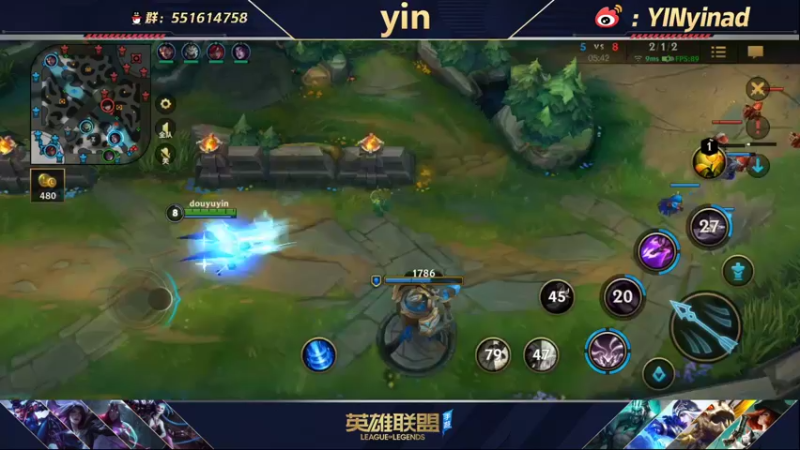 【2022-01-09 12点场】yin小哥：真·第一卡莎单排王者ADC