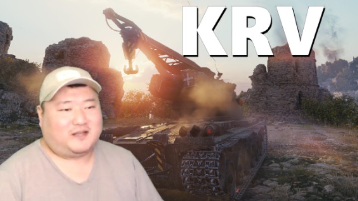 【坦克世界】高效KRV湖边角逐12K 鲁城T-103破甲利器