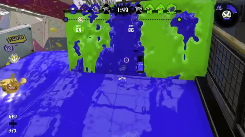 【2022-01-02 15点场】Kazemori：喷射战士 Splatoon 练习