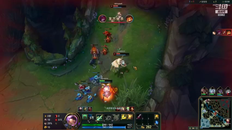 【2022-01-08 20点场】douyu小漠：美测新英雄祖安花火泽丽第一手教学！！