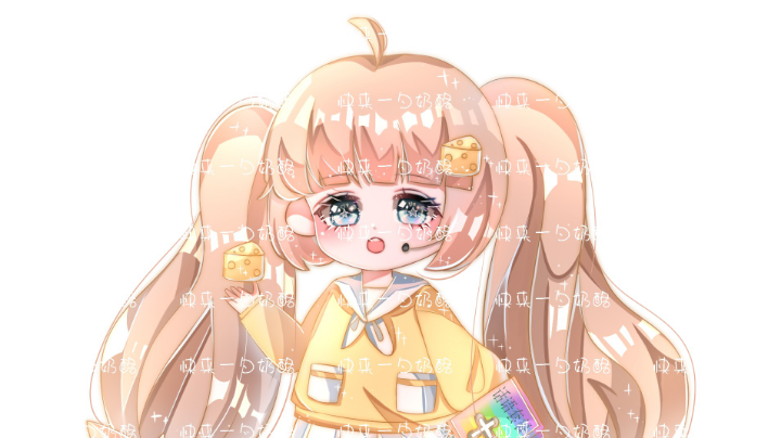 深夜直播可爱奶酪人美声甜