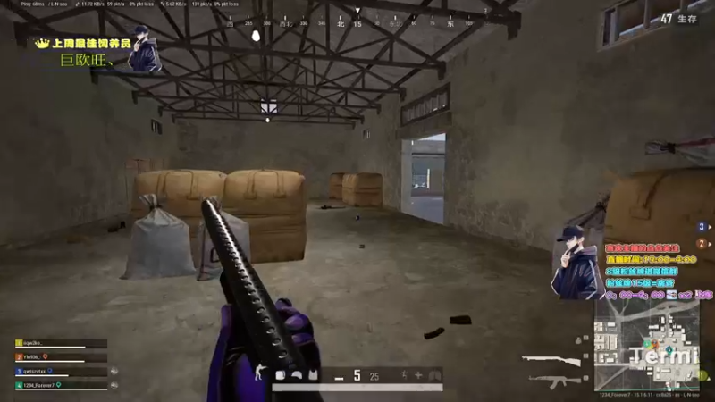 【2022-01-09 23点场】晚辞77：超级猛男化身绝地软妹带飞路人