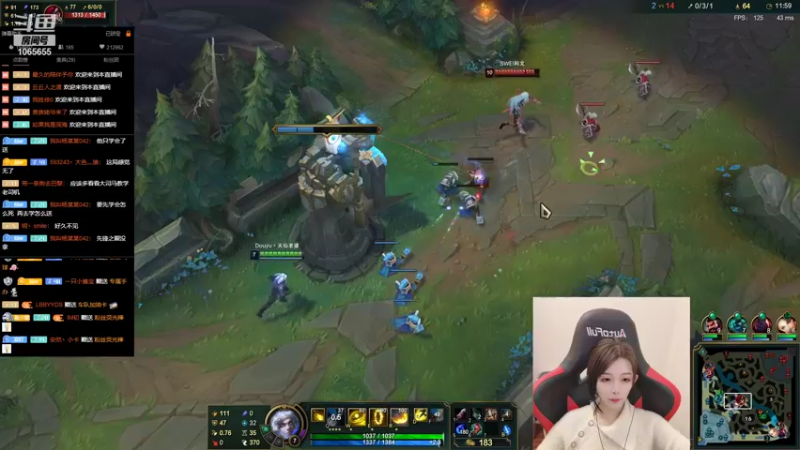 【2022-01-11 17点场】天仙老婆呀：新赛季冲鸭~ 1065655