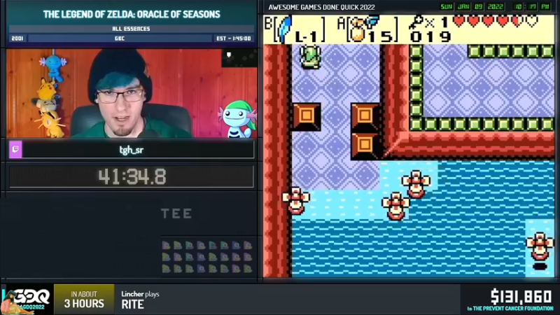 【2022-01-11 06点场】清风明月2014：AGDQ2022 DAY.1