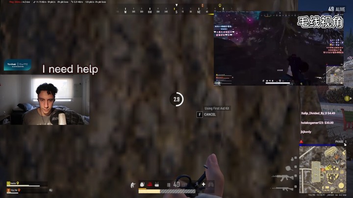 我杀了离谱哥？？？？毛线的高光时刻
