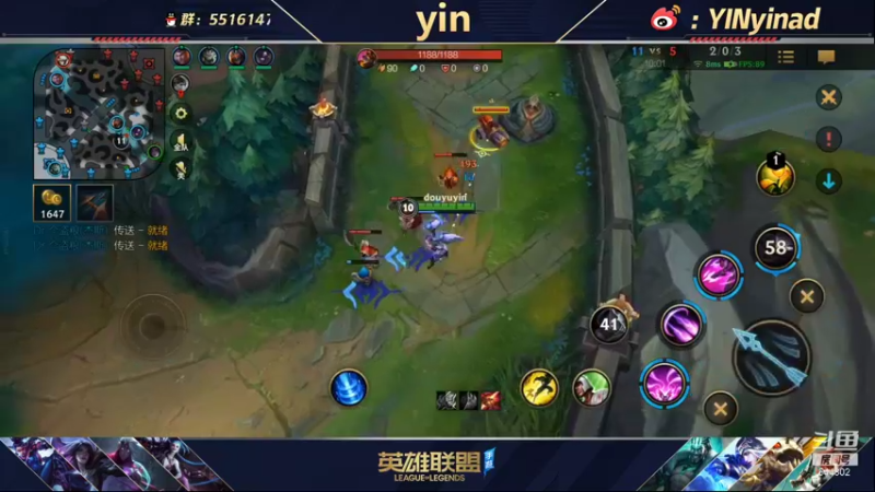 【2022-01-10 09点场】yin小哥：真·第一卡莎单排王者ADC