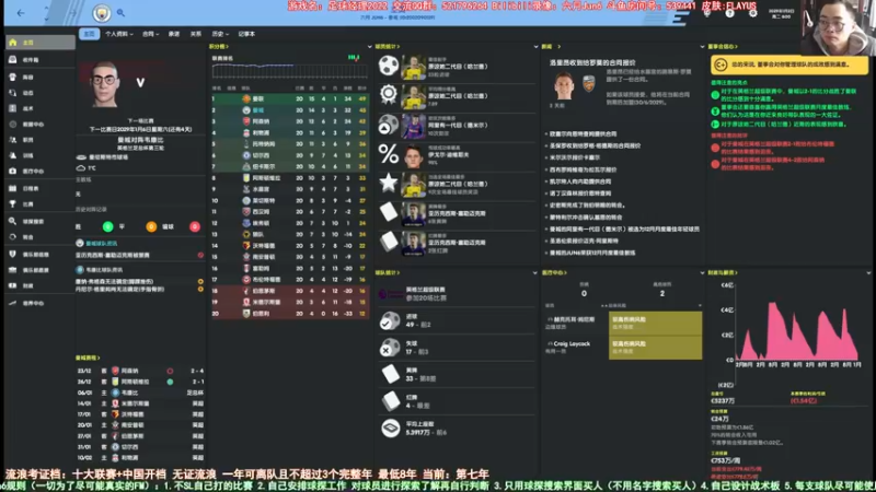 【2022-01-12 09点场】六月Jun6：六月：流浪第八年曼城 复刻孔蒂3-5-2