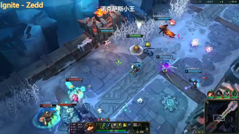 【2022-01-12 21点场】一只吃鱼妹：诺克萨斯头号混子