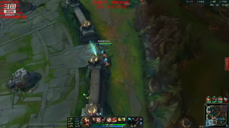 【2022-01-14 05点场】路浩东ouo：你们不配拥有治疗 峡谷之巅开冲