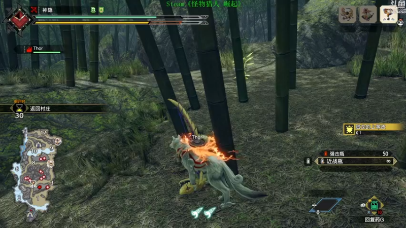 【2022-01-13 22点场】神隐的直播间：神隐：PC版《怪物猎人崛起》首播