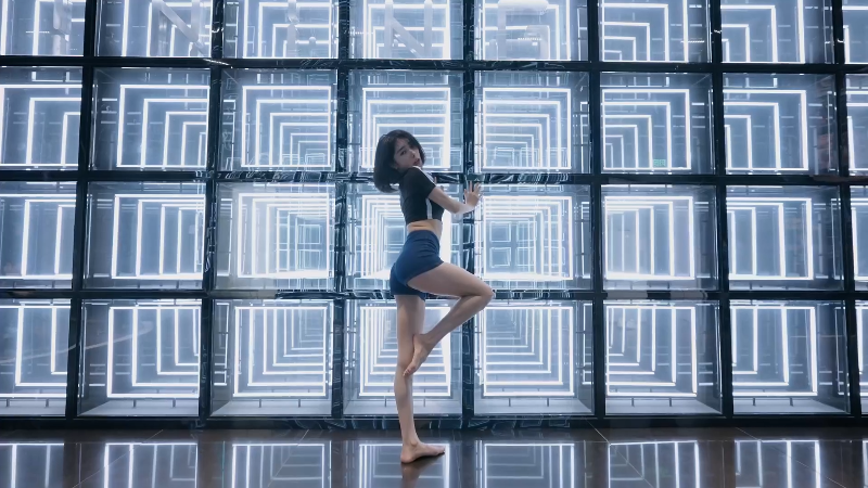 我在斗鱼看沫沫同学丶直播舞蹈