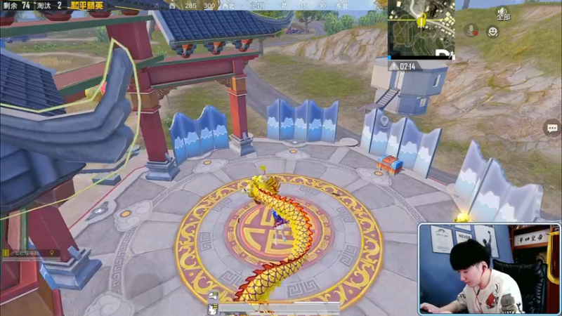 【2022-01-14 11点场】Dy合群：【王牌1V4】癫疯操作！