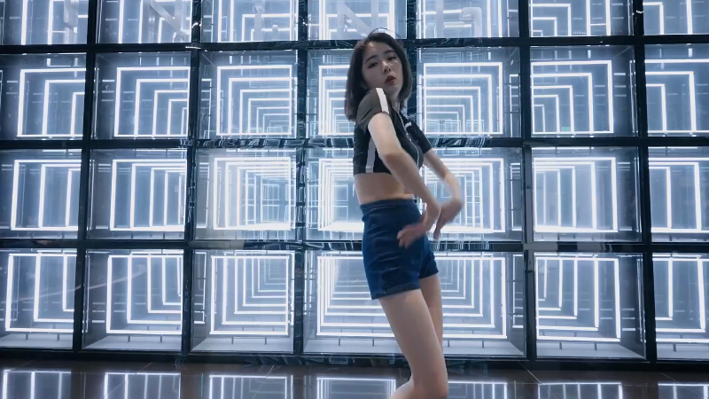 我在斗鱼看沫沫同学丶直播舞蹈