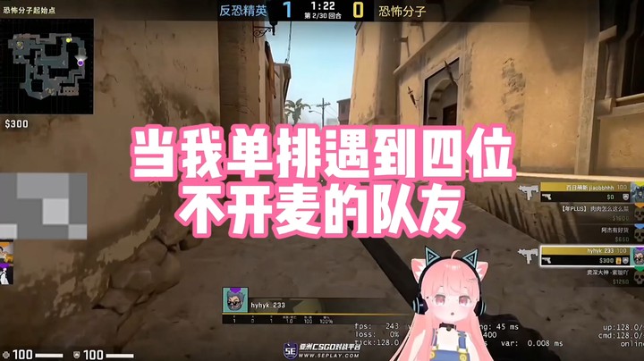 【肉肉】当我单排遇到四位不开麦的队友