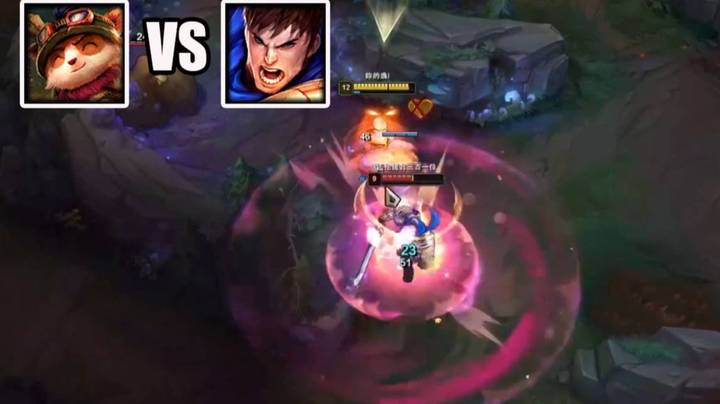 【恶霸提莫】盖伦：我这辈子玩LOL必Ban提莫