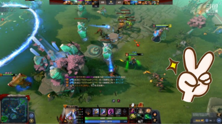 【DOTA2】牛健子983的统帅5四号位沉默躺赢时刻