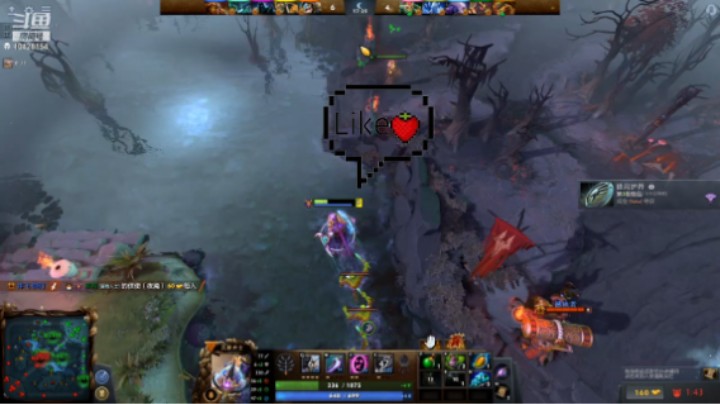 【DOTA2】牛健子983的四号位沉默躺赢时刻