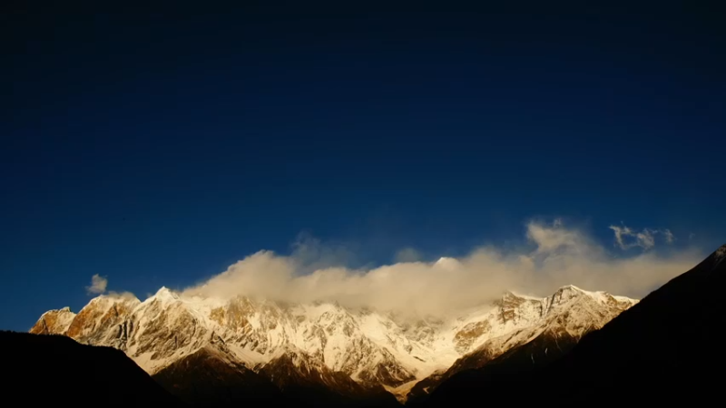 【2022-01-16 18点场】在线天文：南迦巴瓦日照金山