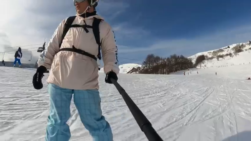 【2022-01-10 12点场】西贝2018：菜腿兵库县八高原滑雪场滑雪