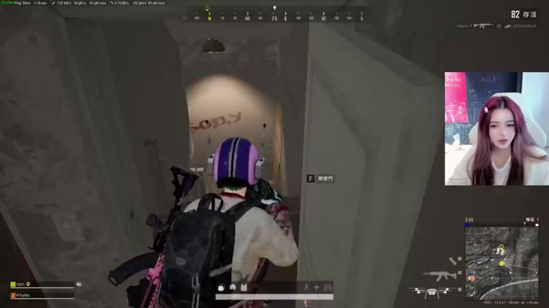 【2022-01-17 16点场】野生小师妹：中午12点来打PUBG