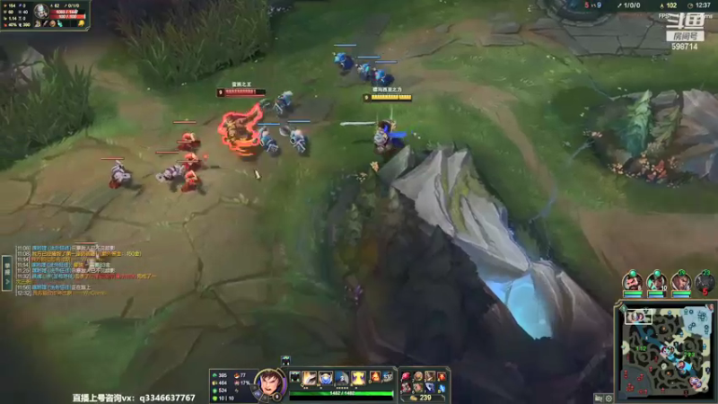 【2022-01-17 04点场】小君盖伦King：上单盖伦排位~