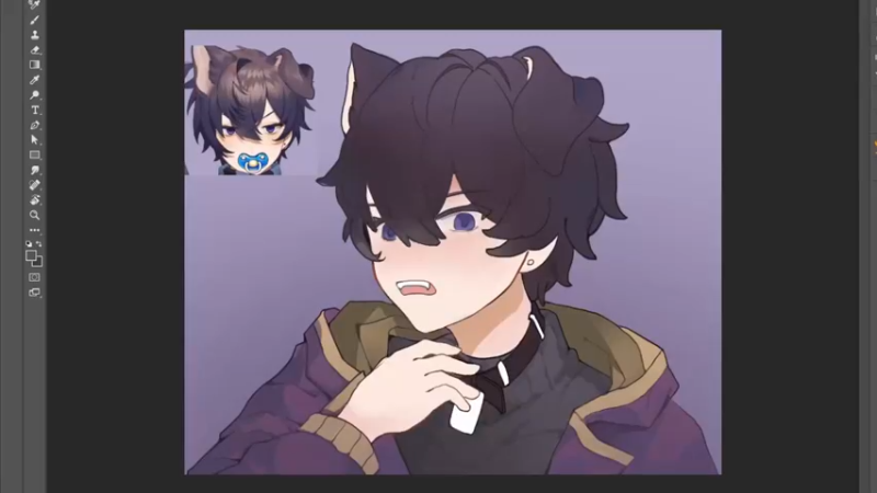 【2022-01-12 16点场】hokokodiii：画一会画一会画一会