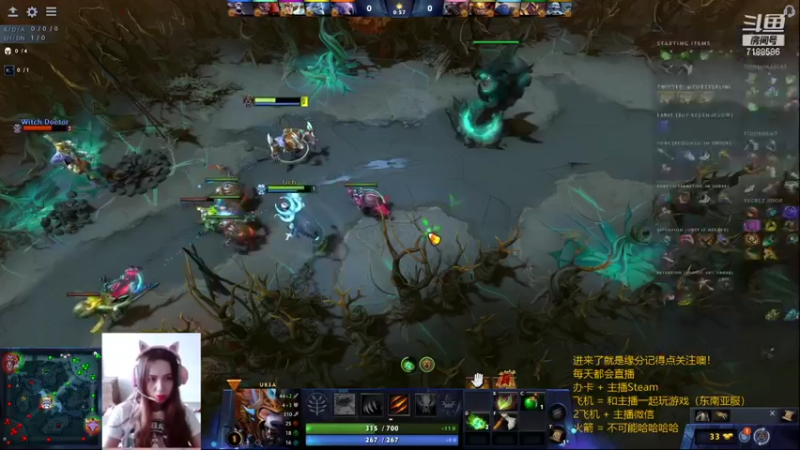 【2022-01-18 22点场】小白喵学Dota：啊哈利姆迷宫真的香