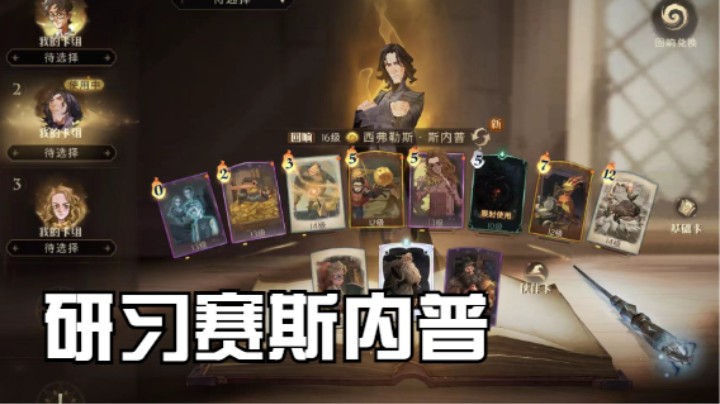 HP魔法觉醒|魔咒研习赛斯内普＋邓布利多