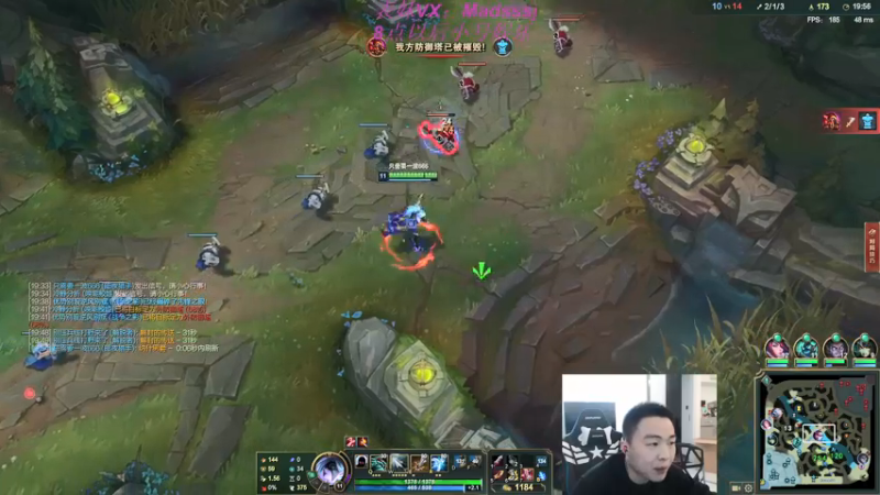 【2022-01-20 22点场】暗夜猎手光头强：第一vn：今天又是挨打的一天