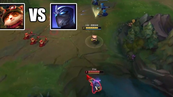 恶霸提莫：对线上单慎，对线五分钟让你破防一整天