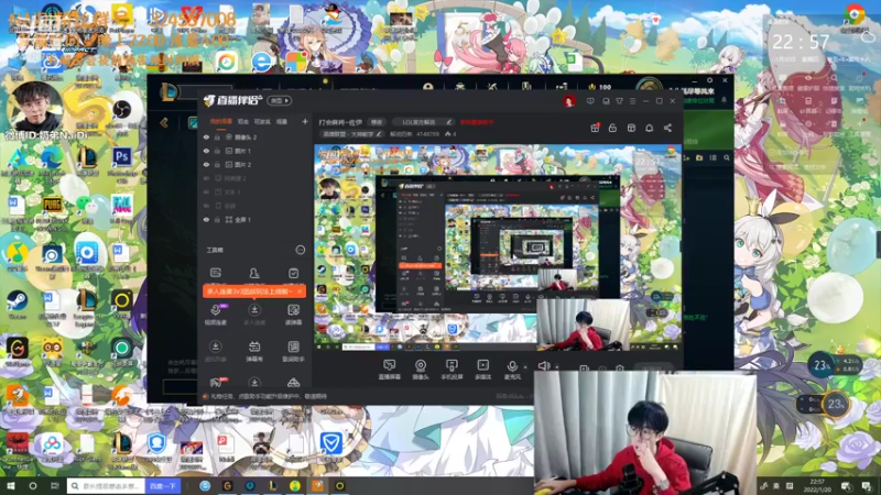 【2022-01-20 22点场】解说奶弟：打会麻将~佐伊