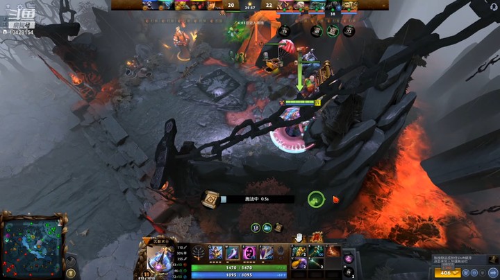 惨兮兮【DOTA2】牛健子983的四号位沉默碰见坑b敌法时刻