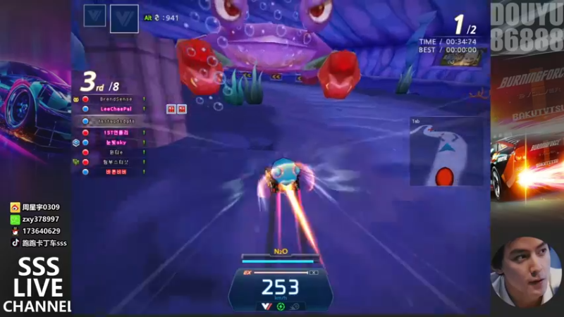 【2022-01-21 23点场】Popkartsss：【SSS】8点半大马猴杯海选