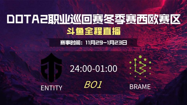 DPC冬季赛西欧赛区 Entity VS Brame	