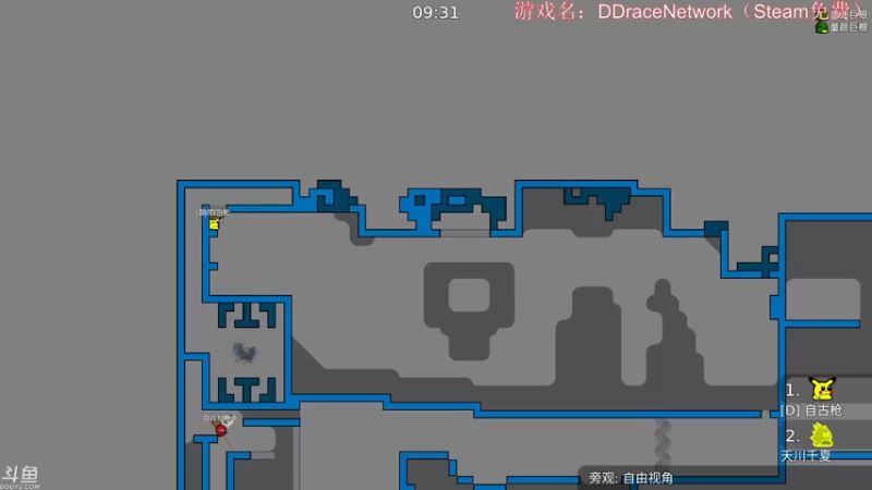 DDraceNetwork，MCPV古典12星图三人通关