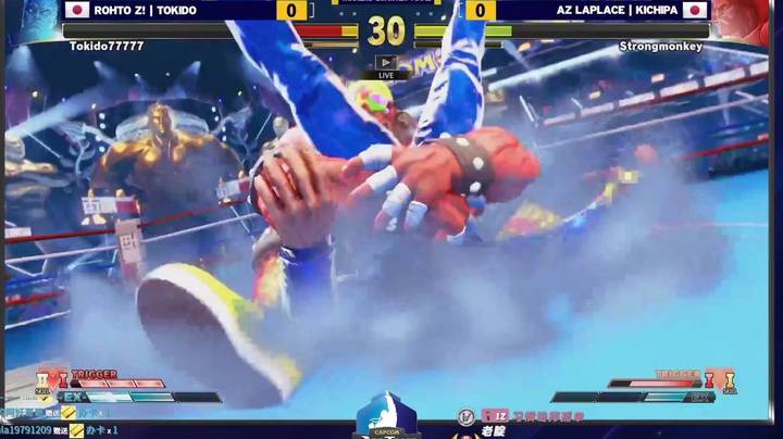 街霸5：日本最强老桑对战东大TOKIDO，你知道失误的后果嘛