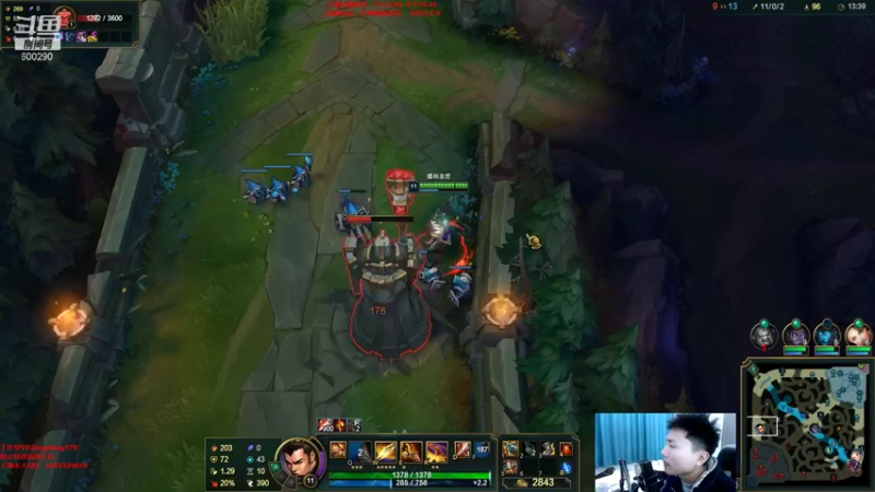 【2022-01-23 08点场】浪灯丶：2.5攻速赵信，包赢细节教学